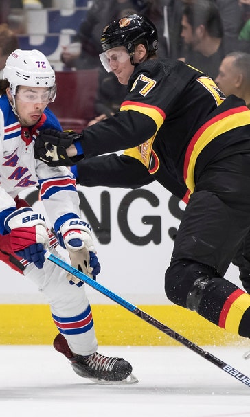 Myers scores late, Canucks beat Rangers for 7th straight win